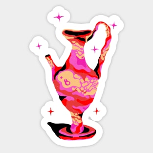 Lava Cocktail Sticker